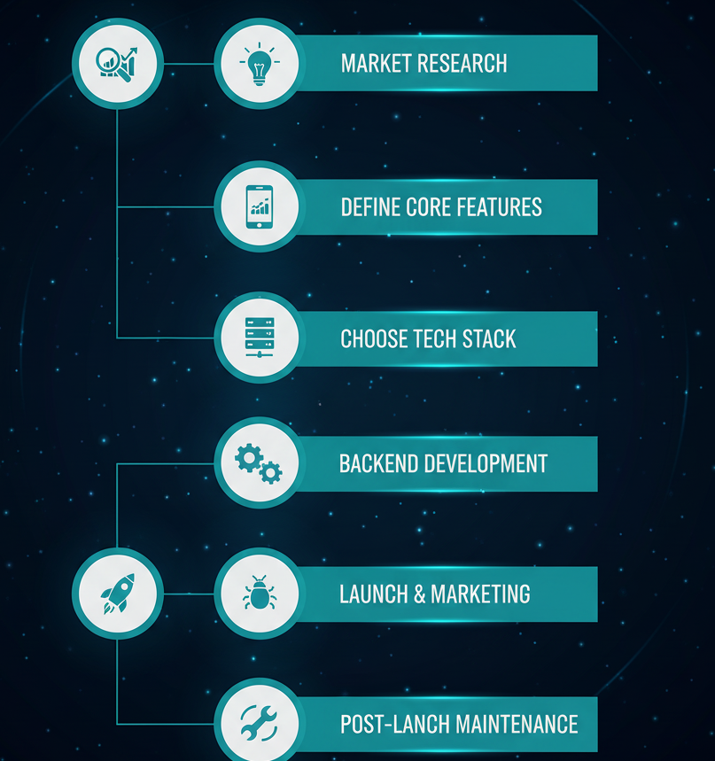 Step-by-Step Process to Build an App Like Arattai