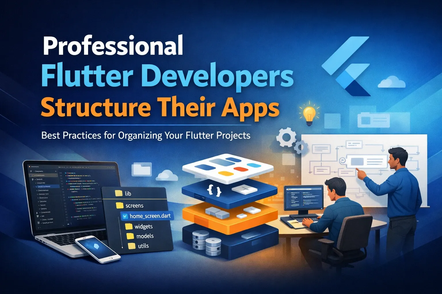 How Professional Flutter Developers Structure Their Apps