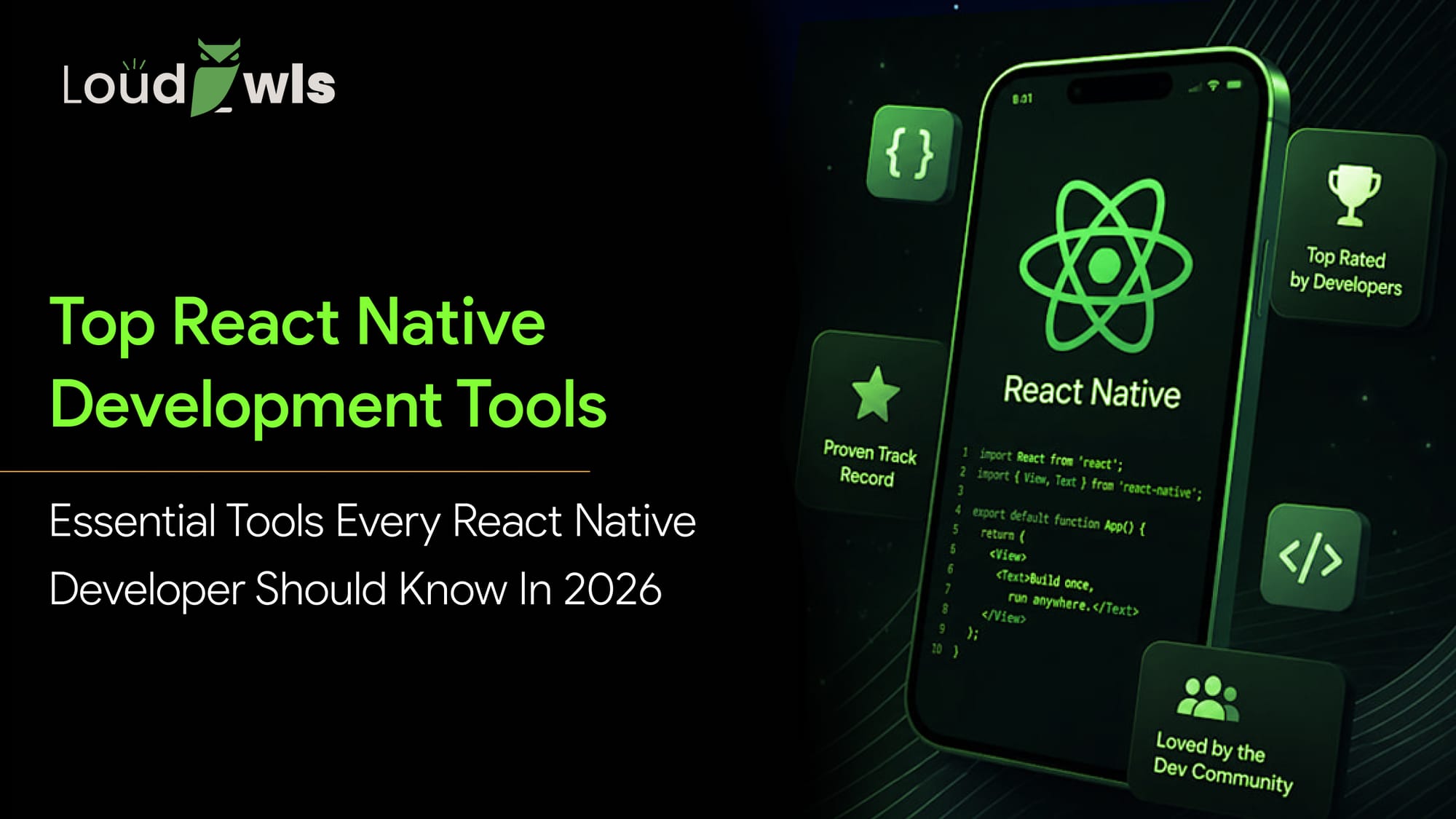 5 Helpful React Native App Development Tools in 2026